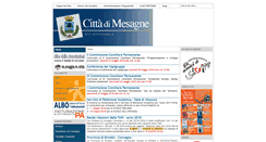 Desktop Screenshot of comune.mesagne.br.it